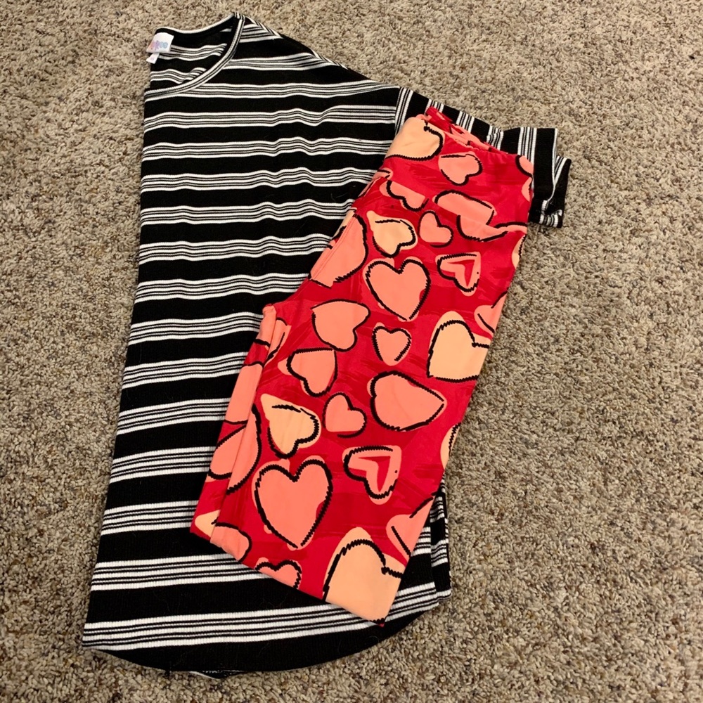 Lularoe Valentine’s Outfit